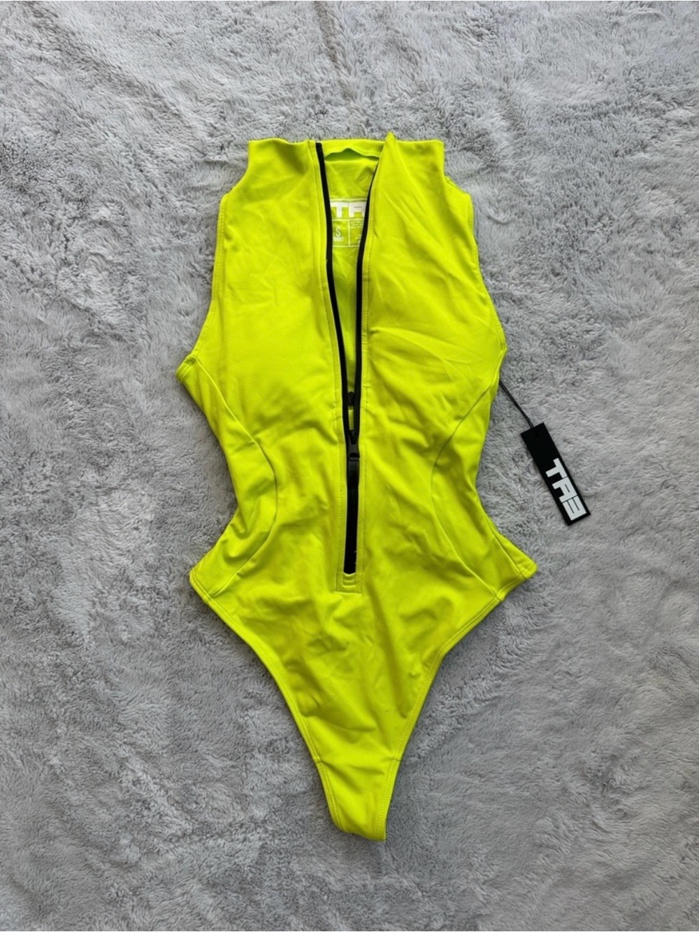 TA3 Sleeveless Surfy Thong Corset Swimsuit Acid
